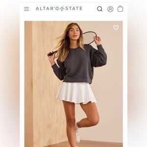 Altar'd State Charcoal Gray Sweater